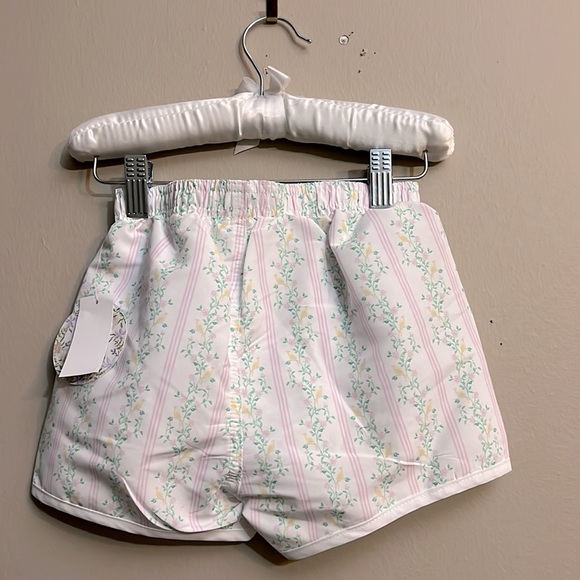 Edgehill Collection x Pearly Gates Mixed Bird/Floral Print Board Shorts - Picture 2 of 9